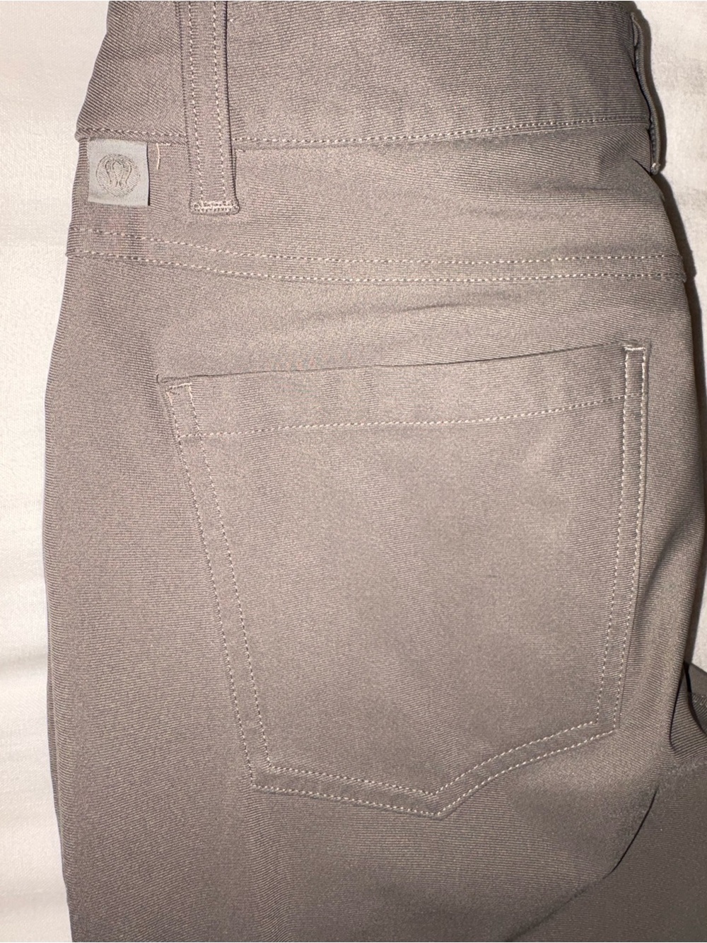 lululemon athletica Women's Taupe Stretch Trousers